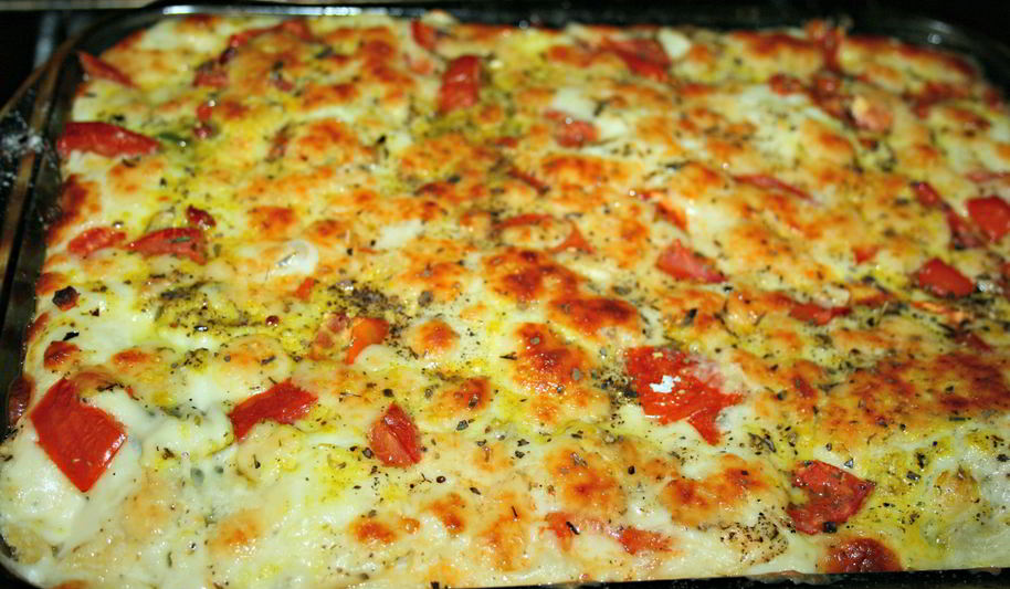 Рецепт лазанья со шпинатом на домашнем тесте