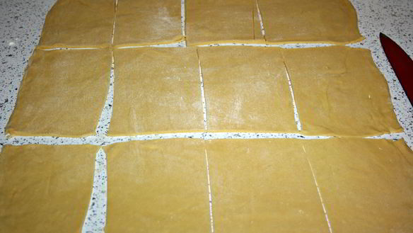 ШАГ 2. лазанья со шпинатом на домашнем тесте