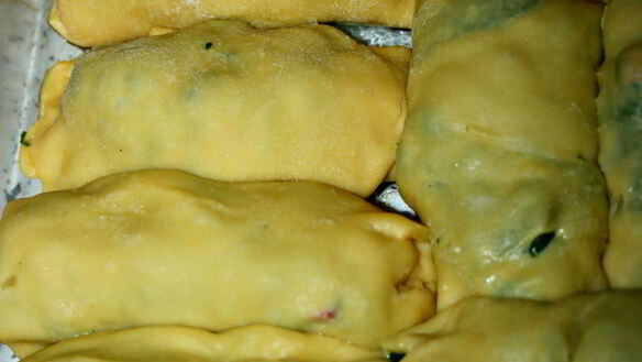 ШАГ 4. лазанья со шпинатом на домашнем тесте