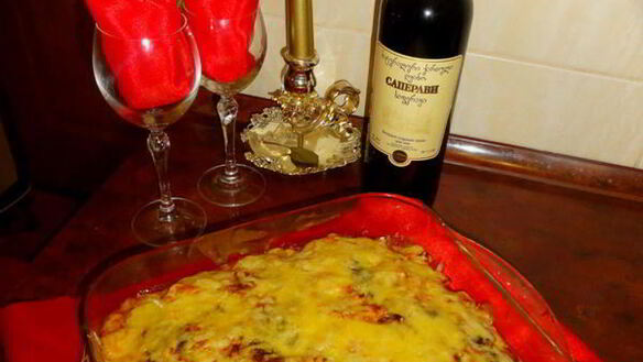 ШАГ 6. лазанья со сливочным соусом