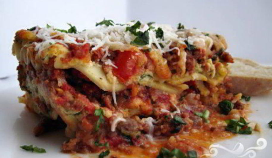 Рецепт лазанья три сыра