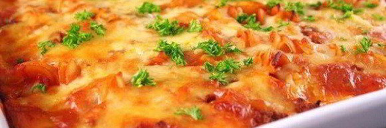 Ленивая лазанья из лаваша