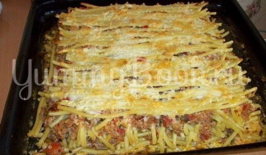 Рецепт ложная лазанья