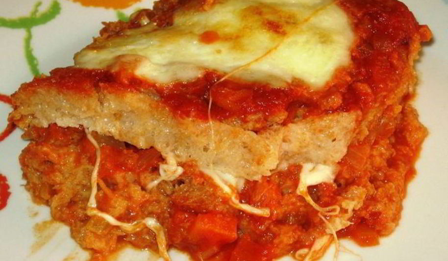 Рецепт монастырская лазанья из хлеба