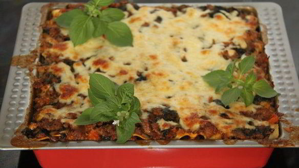 ШАГ 11. мясная лазанья со шпинатом