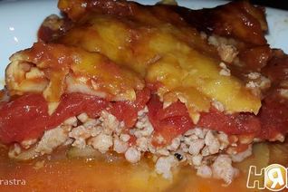 Цуккинья с фаршем из кролика