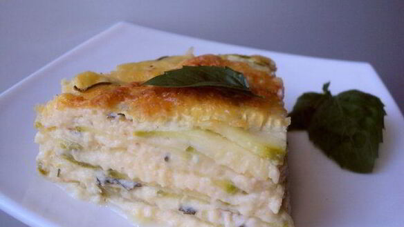 ШАГ 10. вегетарианская лазанья с кабачками