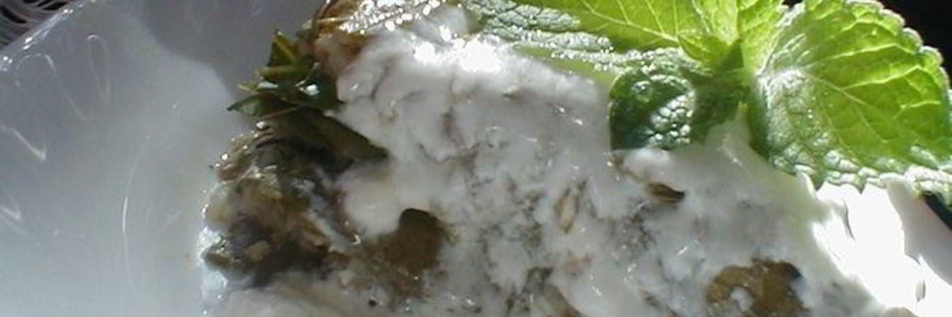 Виноградная лазанья