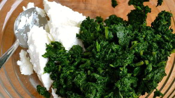 ШАГ 5. зеленая лазанья