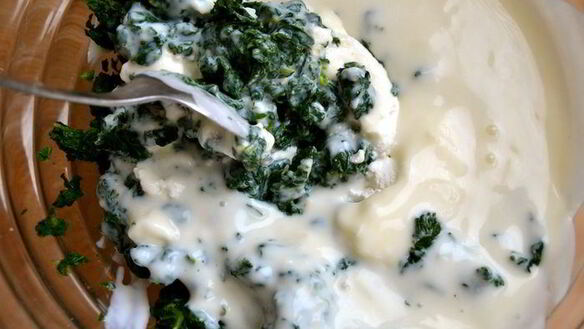 ШАГ 6. зеленая лазанья