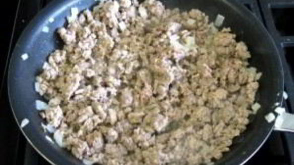 ШАГ 3. большие макароны с фаршем