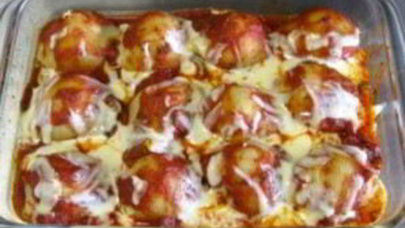 ШАГ 9. большие макароны с фаршем