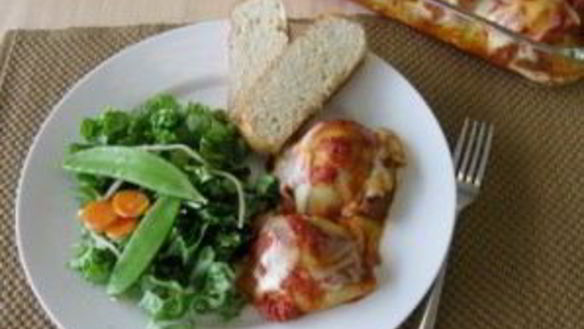 ШАГ 10. большие макароны с фаршем