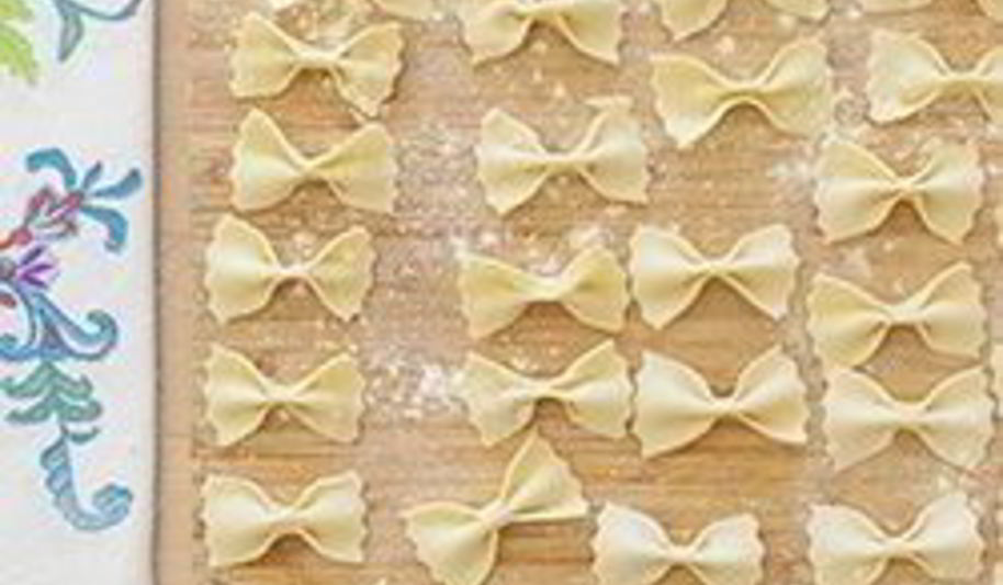 Рецепт домашняя паста фарфалле