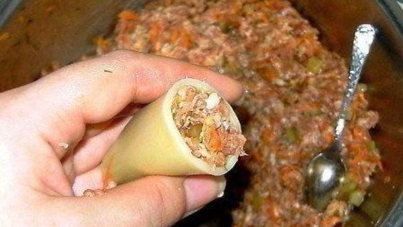 ШАГ 4. фаршированные каннеллони, запеченные с сыром