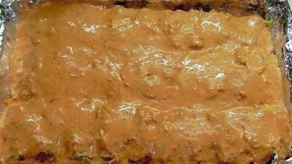 ШАГ 8. фаршированные каннеллони, запеченные с сыром