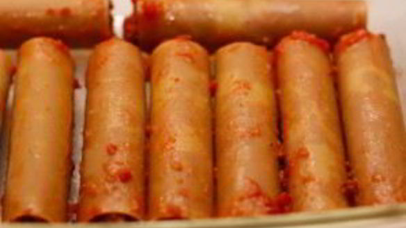 ШАГ 8. каннеллони, фаршированные мясом