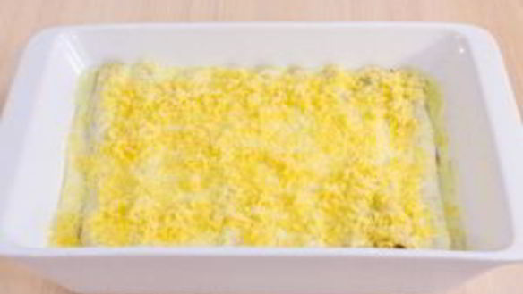 ШАГ 15. каннеллони с индейкой и белыми грибами