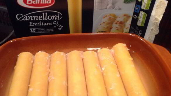 ШАГ 3. каннеллони с индейкой