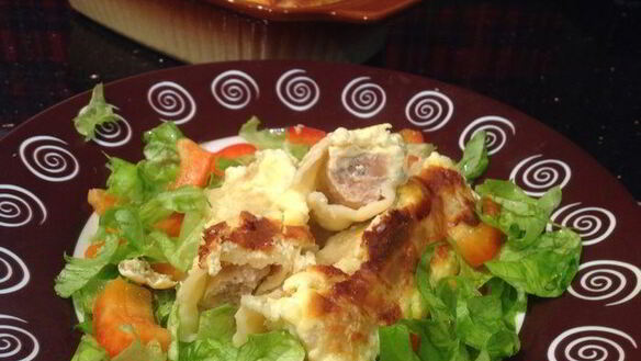 ШАГ 8. каннеллони с индейкой