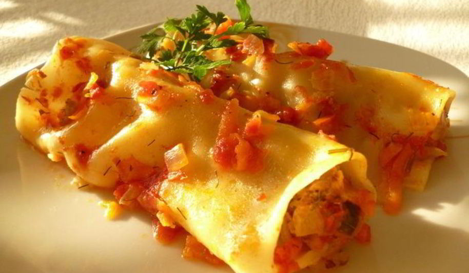 Рецепт каннелони по-русски