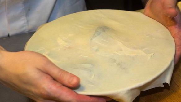 ШАГ 6. лингвини, запеченные под фокаччей