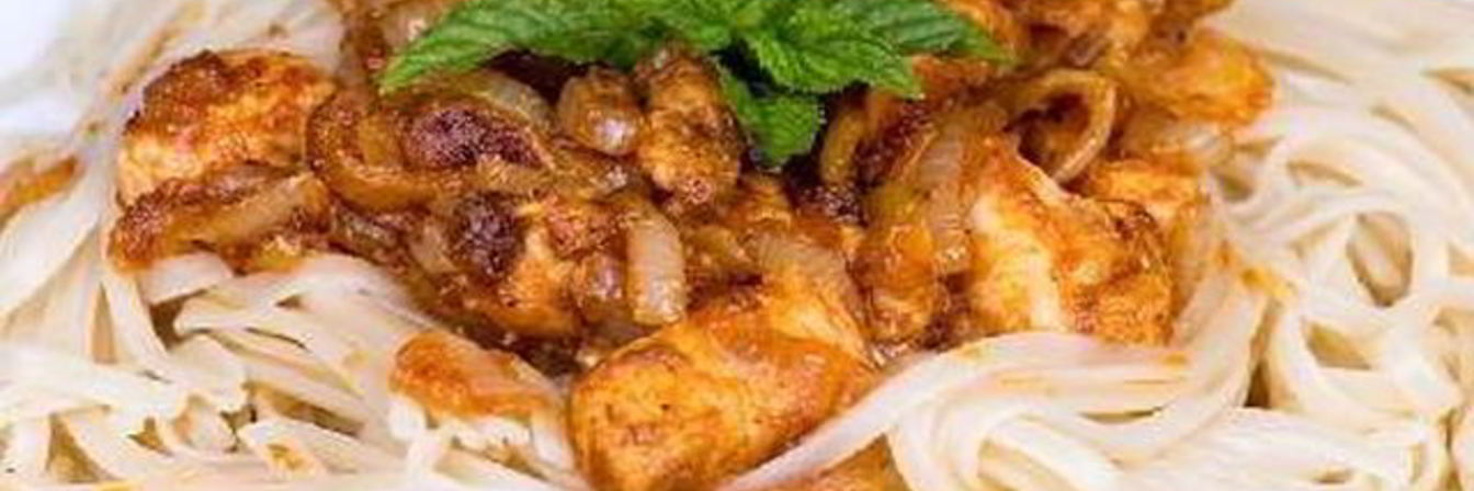 Макароны болоньезе с куриной грудкой