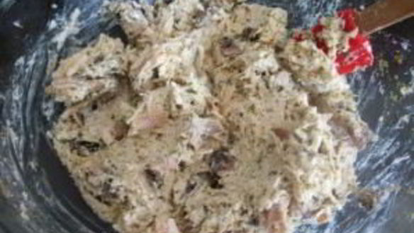 ШАГ 2. макароны, фаршированные курицей и грибами