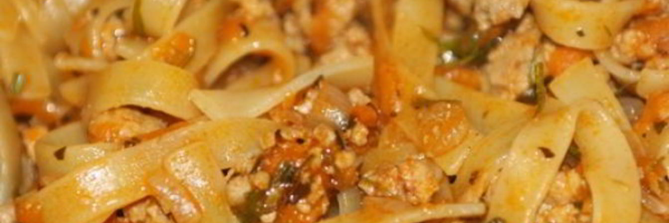 Макароны по-флотски с фаршем