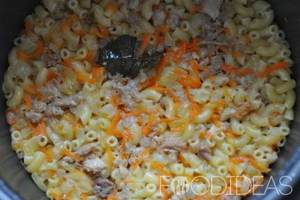 Макароны по-флотски в мультиварке