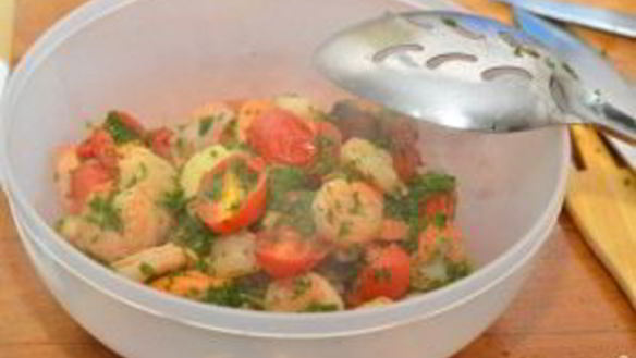 ШАГ 7. макароны с мидиями