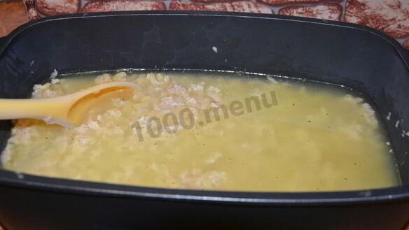 ШАГ 5. макароны с мясом в духовке