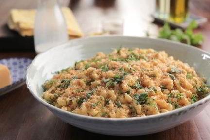 Макароны с сыром и острым перцем