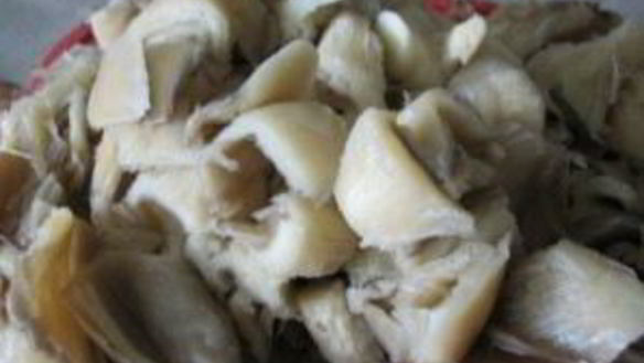 ШАГ 2. макароны со сливочным чесночно-грибным соусом