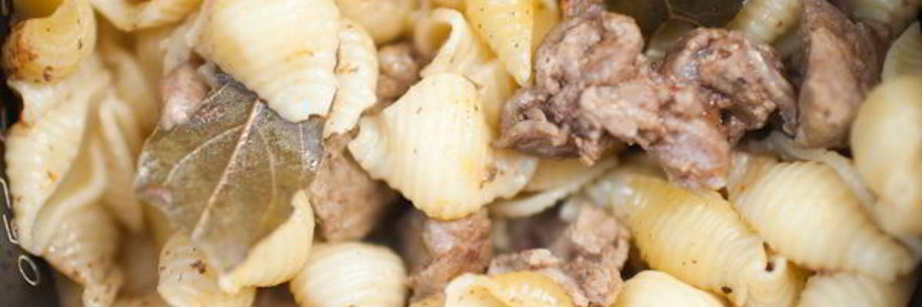 Макароны в мультиварке с мясом