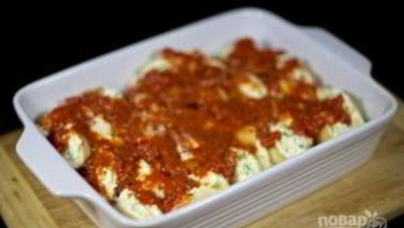 ШАГ 14. макароны, запеченные с сыром в духовке