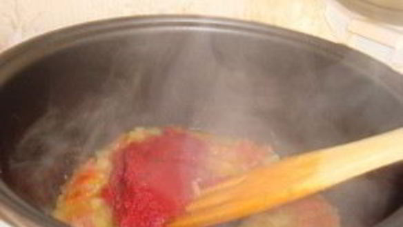 ШАГ 4. паста болоньезе в мультиварке