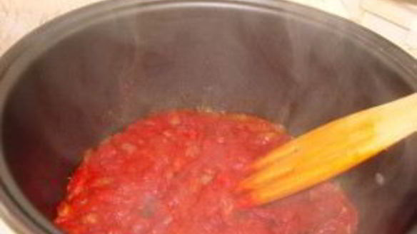 ШАГ 5. паста болоньезе в мультиварке