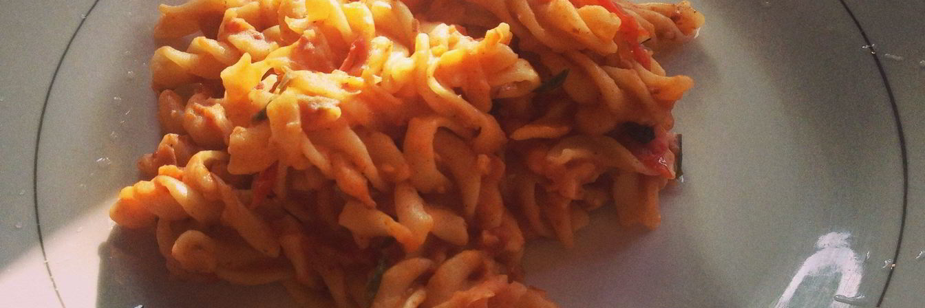 Паста с белой фасолью