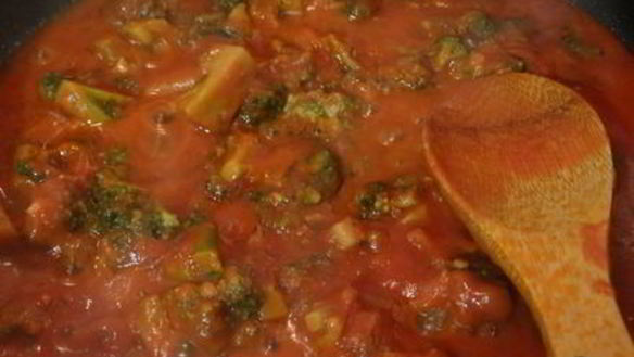 ШАГ 6. паста с брокколи и белой фасолью