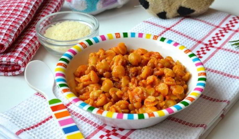 Рецепт паста с чечевицей