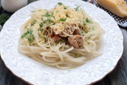 Паста с индейкой