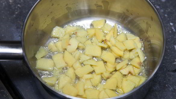 ШАГ 2. паста с лососем и сливочно-имбирным соусом