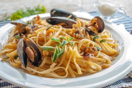 Паста с морепродуктами