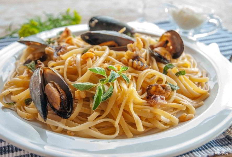 Паста с морепродуктами