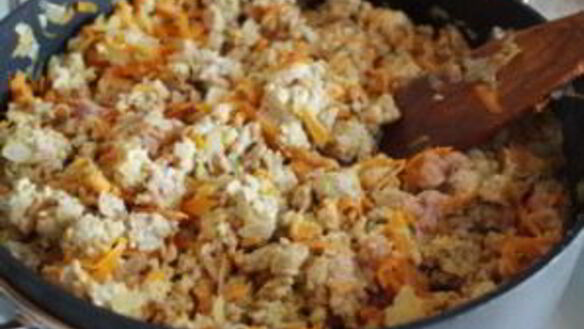 ШАГ 2. паста с мясным соусом