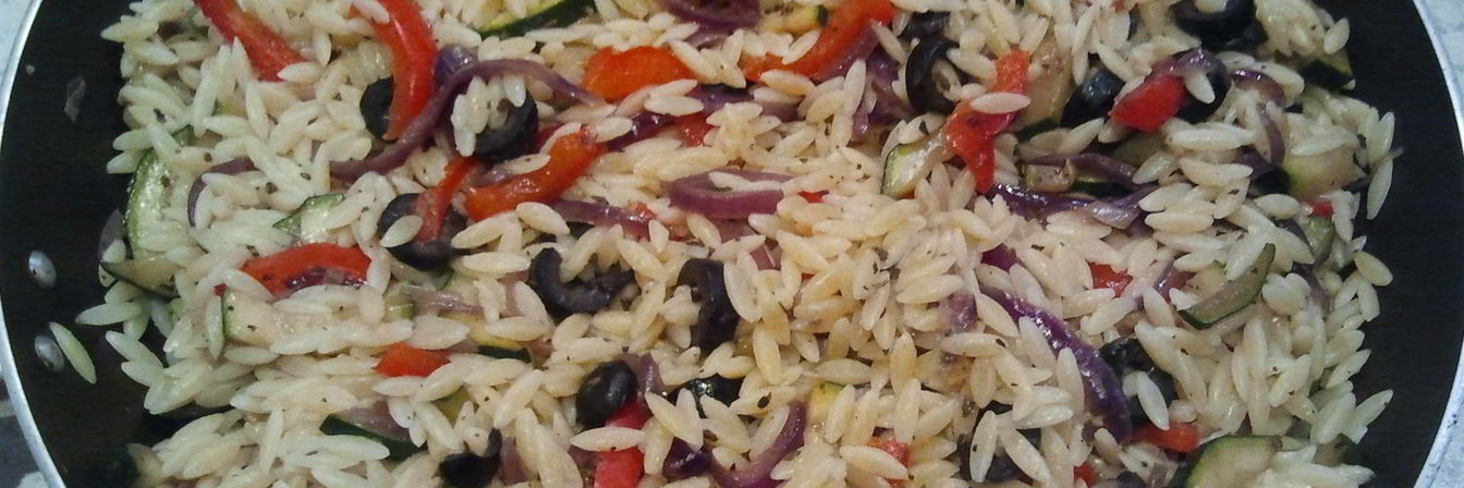 Паста с овощами Римини