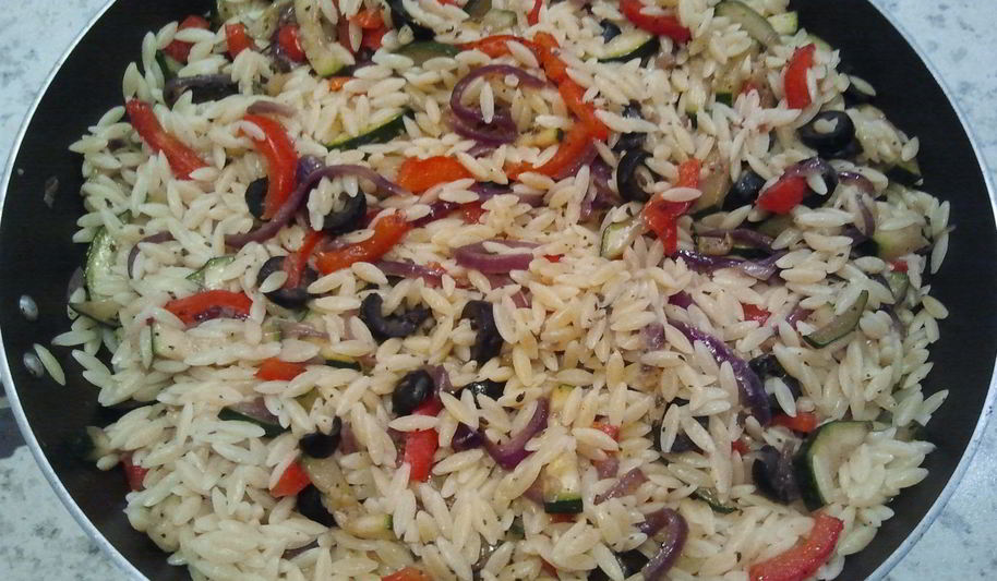 Рецепт паста с овощами римини