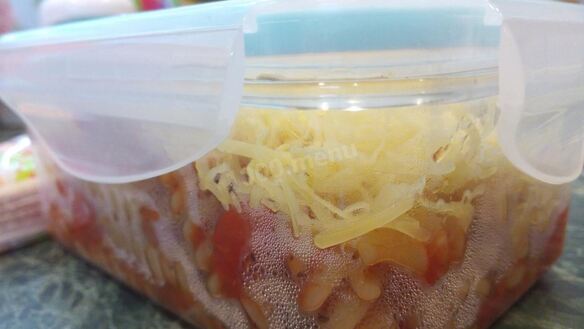 ШАГ 5. паста с томатами