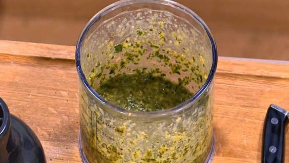 ШАГ 5. паста с тунцом, авокадо и сладким перцем